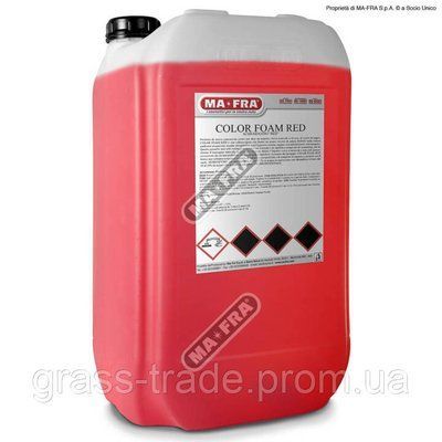 АКТИВНА ПІНА COLOR FOAM RED 25 KG P0443 фото