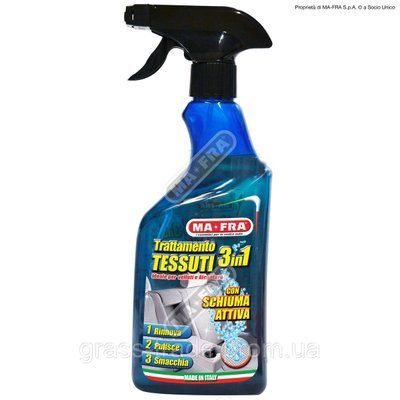 ЗАСІБ ДЛЯ ХІМЧИСТКИ САЛОНУ TRATTAMENTO TESSUTI DUAL 500 ML H0888 фото