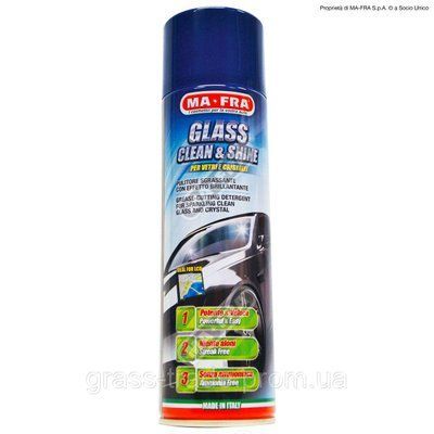 ОЧИСНИК СКЛА GLASS CLEAN e SHINE SPRAY 500 ML HI009 фото
