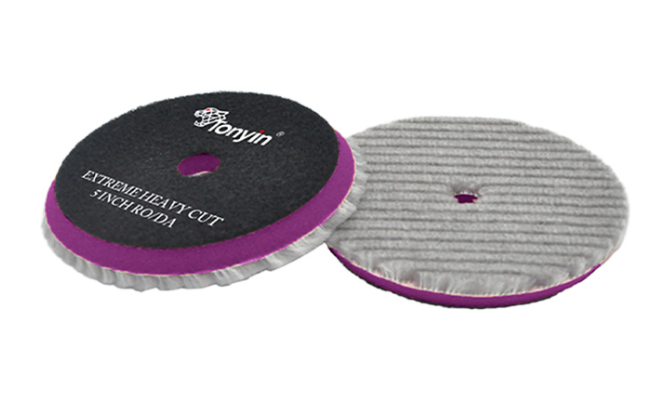 WOOL POLISH PAD (EXTREME HEAVY CUT) ШЕРСТЯНИЙ КРУГ ДЛЯ ПОЛІРУВАННЯ (ЕКСТРЕМАЛЬНО ЖОРСТКИЙ КРУГ) TP01B фото