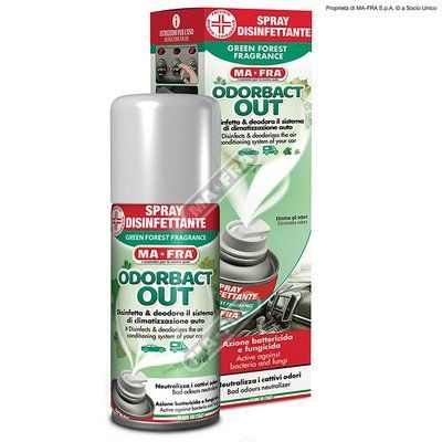 ОЧИЩУВАЧ СИСТЕМИ КОНДИЦІОНУВАННЯ ODORBACT OUT PMC SPRAY 150 ML H1027 фото