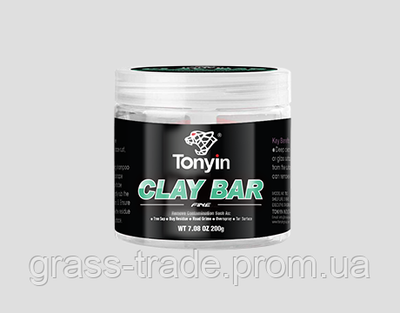 CLAY BAR HIGH QUALITY (FINE) Глина (середньоабразивна) TB02 фото