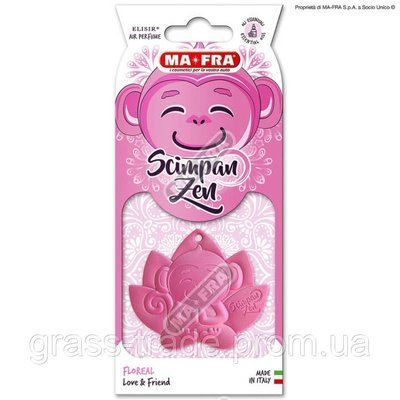 ГУМОВИЙ АРОМАТИЗАТОР SCIMPANZEN FLOREAL Mafra H1133 фото