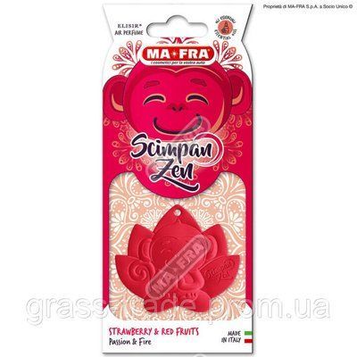ГУМОВИЙ АРОМАТИЗАТОР SCIMPANZEN STRAWBERRY E RED FRUITS H1134 фото