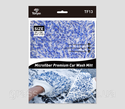 MICROFIBER WASH MITT Руквиця для миття TF13 фото